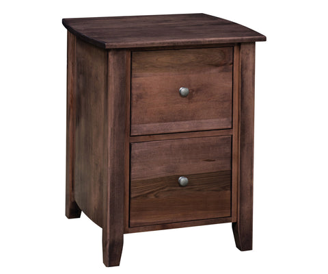 Apple Creek - Amish Hardwood 2 Drawer File Cabinet