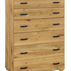 Arcadia - Amish Handcrafted 6 Drawer Chest Dresser