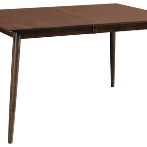 Arcadia Leg- Handcrafted Solid Top or Extension Dining Table