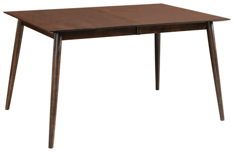 Arcadia Leg- Handcrafted Solid Top or Extension Dining Table
