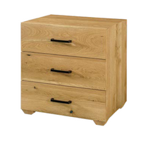 Arcadia - Amish Handcrafted 3 Drawer Nightstand