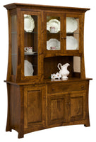 Arlington - Amish Handcrafted 3 Door Dining Hutch