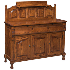 Arlington - Amish Hardwood 3 Door Dining Buffet Cabinet