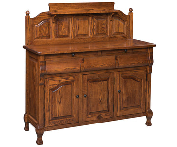 Arlington - Amish Hardwood 3 Door Dining Buffet Cabinet