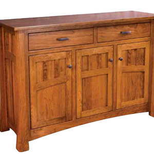 Arlington - Amish Handcrafted Buffet Cabinet With Optional Mirror