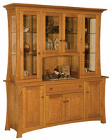 Arlington - Amish Solid Wood 4 Door Dining Hutch