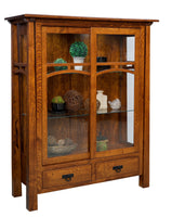 Artesa - Amish Handcrafted Display Cabinet