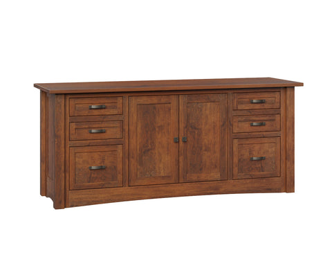 Aspen - Amish Hardwood 2 Door Credenza