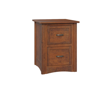 Aspen - Amish Hardwood 2 Drawer File Cabinet