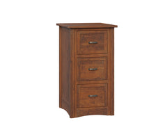 Aspen - Amish Hardwood 3 Drawer File Cabinet