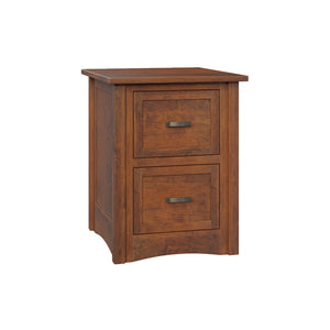 Aspen - Amish Hardwood 2 Drawer File Cabinet