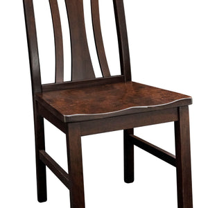 Astro- Amish Handcrafted Solid Wood Dining Chair