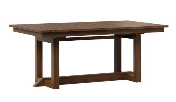 Audrey Trestle - Handcrafted Solid Top or Extension Dining Table