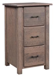 Barn Floor - Amish 3 Drawer File Cabinet