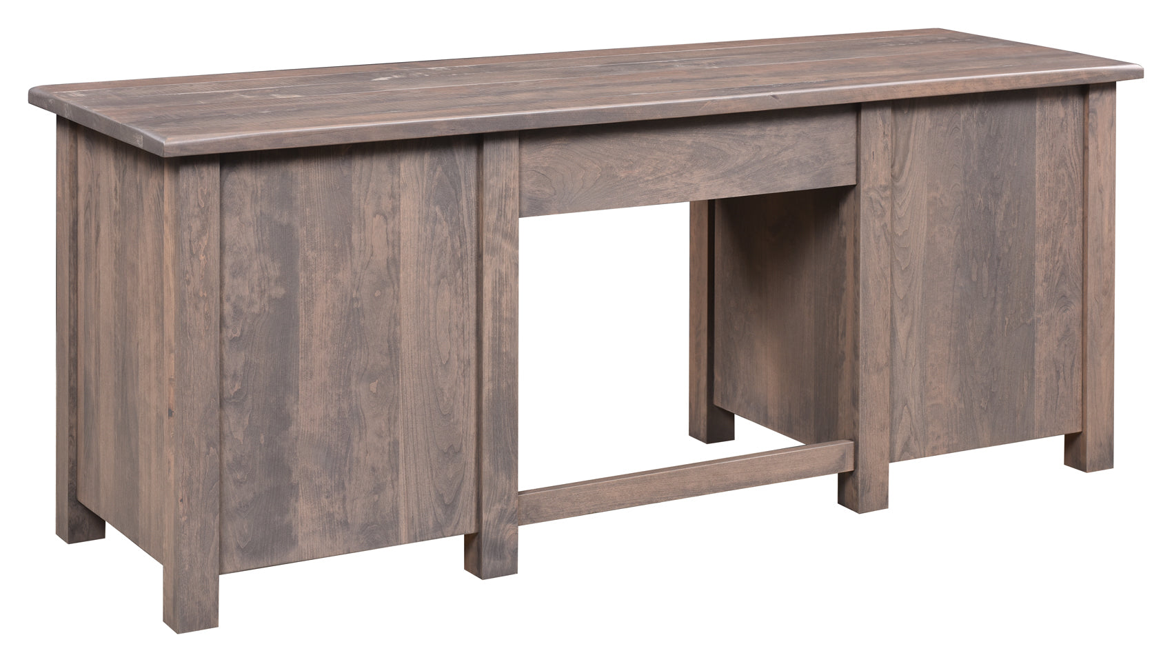 Barn Floor - Amish Double Pedestal Desk