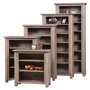 Barn Floor Bookcase w/ 5 Height Options