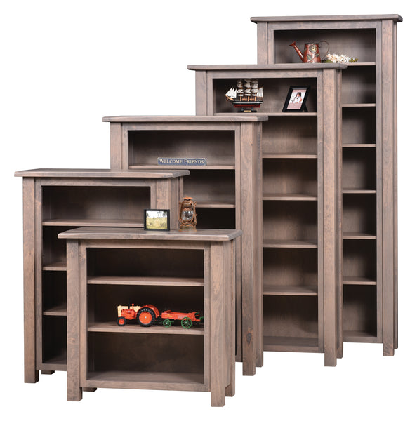 Barn Floor Bookcase w/ 5 Height Options
