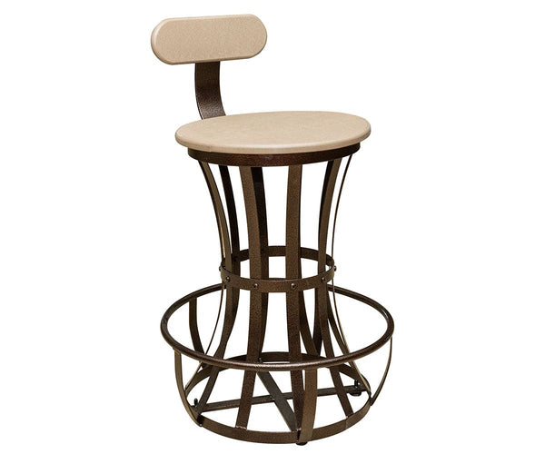 Barrel Lake - Poly Wood & Powder Coated Steel Outdoor Chair