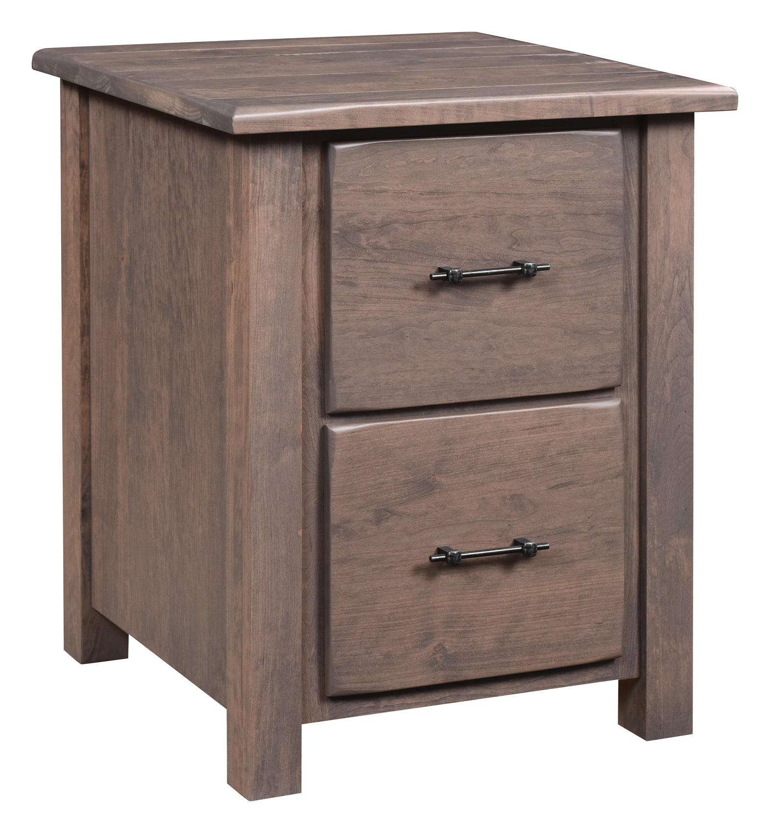 Barn Floor - Amish Handcrafted 2 Drawer File Cabinet