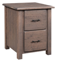 Barn Floor - Amish Handcrafted 2 Drawer File Cabinet