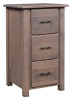 Barn Floor - Amish Handcrafted 3 Drawer File Cabinet