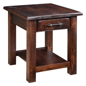 Barn Floor - Amish Handcrafted End Table