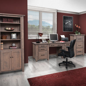 Barn Floor - Amish 2 Drawer File Cabinet