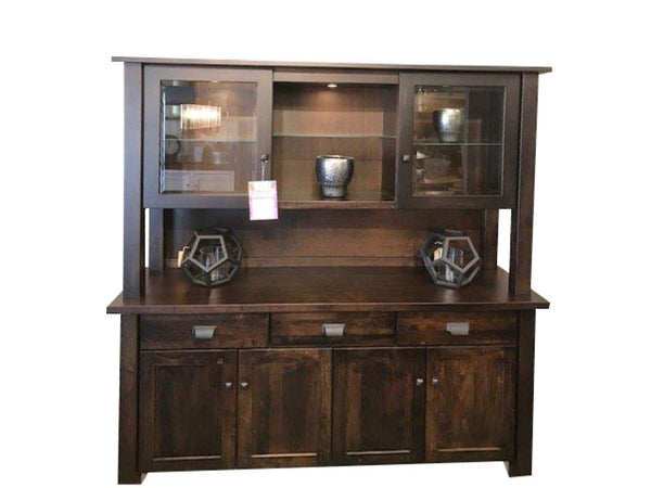 Beaumont - Amish Solid Wood Hutch