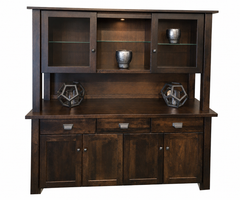 Beaumont - Amish Handcrafted Solid Wood Hutch