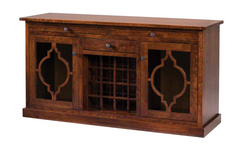 Bellamy - Amish Handcrafted Wine Cabinet