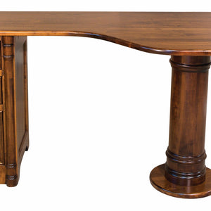Belmont- Amish Hardwood Pedestal Desk