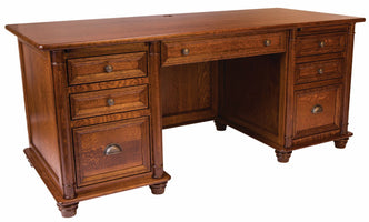 Belmont- Amish Hardwood Executive Desk