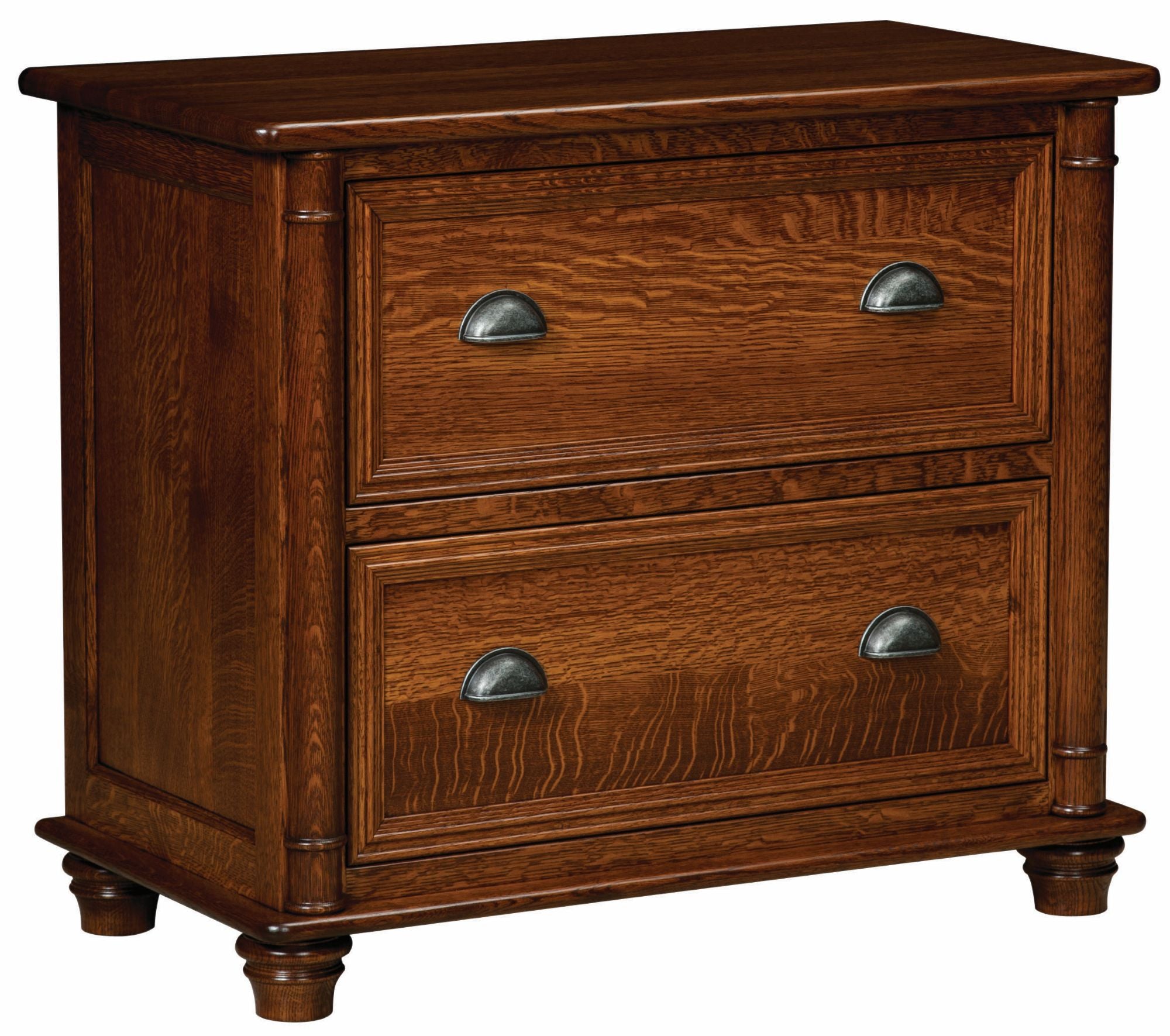 Belmont- Amish Solid Wood Lateral File Cabinet