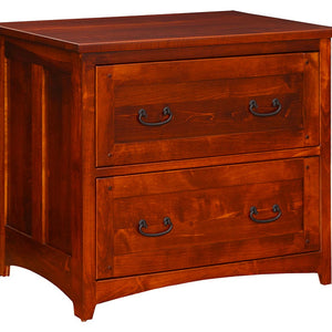 Belmont - Amish Hardwood 2 Drawer Lateral File Cabinet