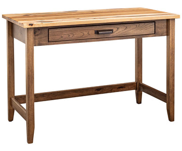 Belmont - Amish Hardwood Desk Table With Pencil Drawer