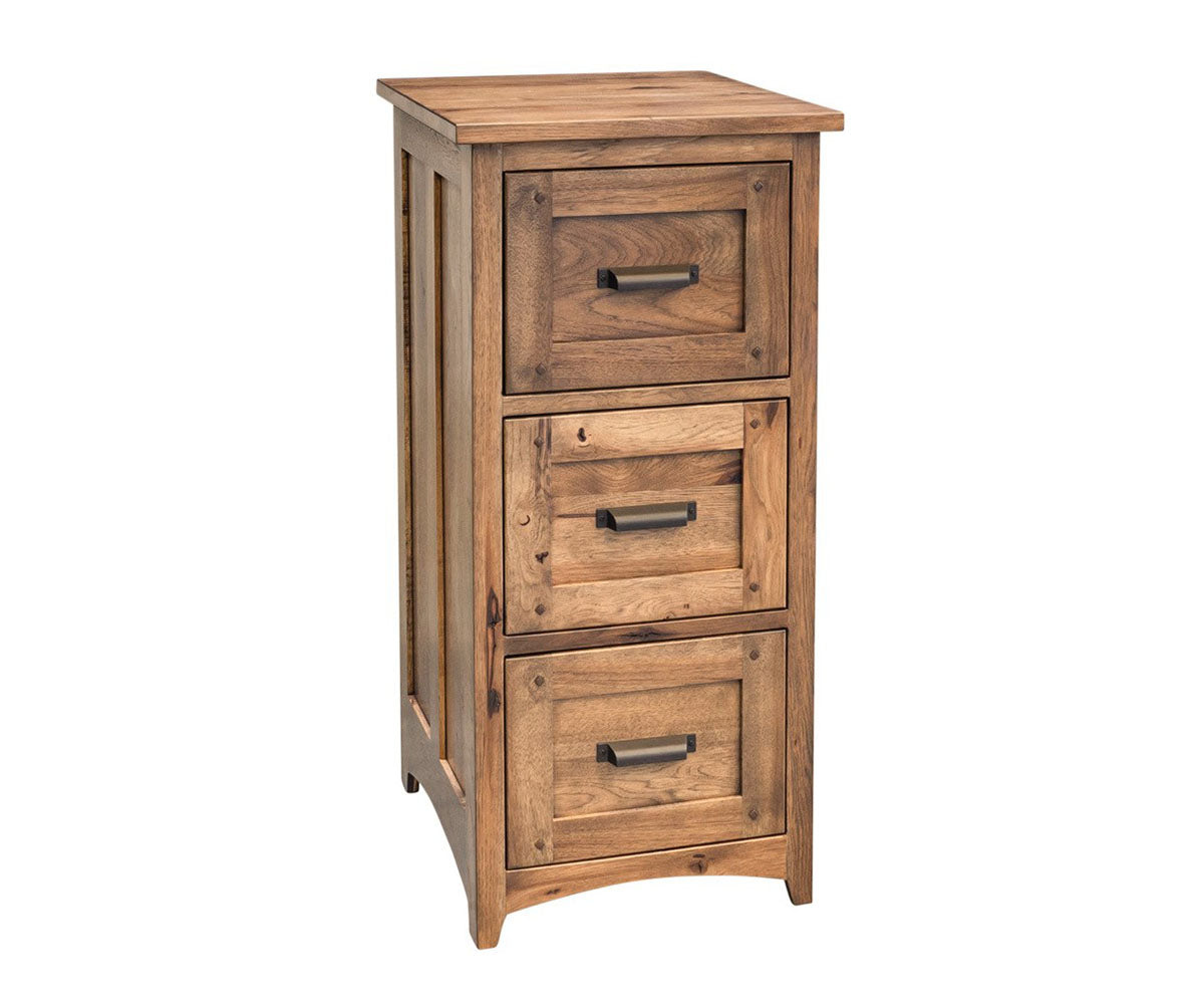 Belmont - Amish Hardwood File Drawer Cabinet