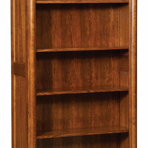 Belmont - Amish Hardwood Open Bookcase
