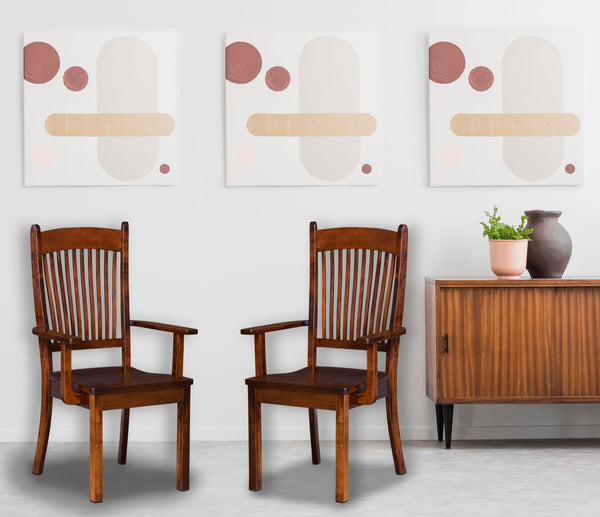 Benton - Amish Handcrafted Solid Wood Dining Chair