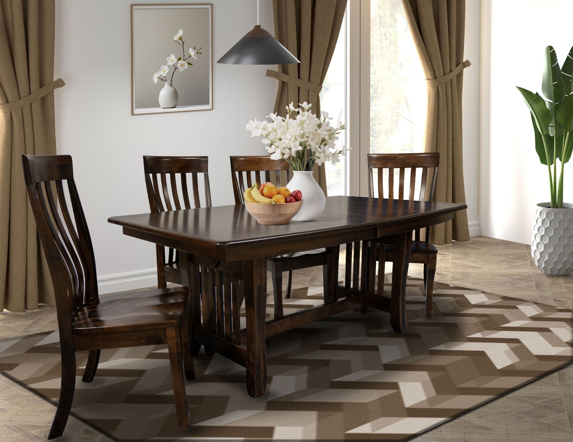 Berkley - Amish Handcrafted Solid Wood Dining Chair