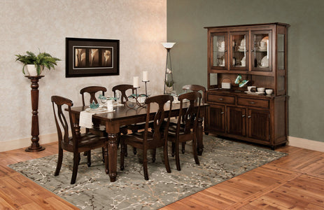 Berkshire - Amish Handcrafted Solid Wood Dining Rom Setting