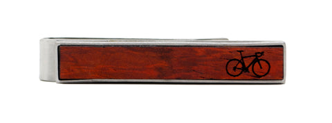 Bicycle Tie Bar - Padauk