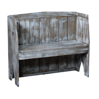 Gold Mine- Amish Handcrafted Large Flower Bench