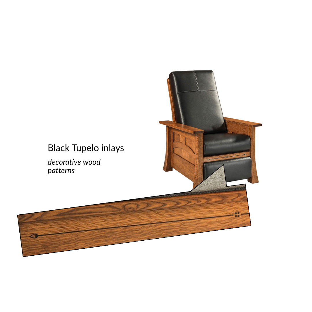 Brady - Amish Handcrafted Recliner