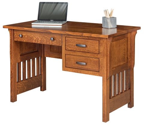 Boston - Amish Solid Wood Office Open Desk