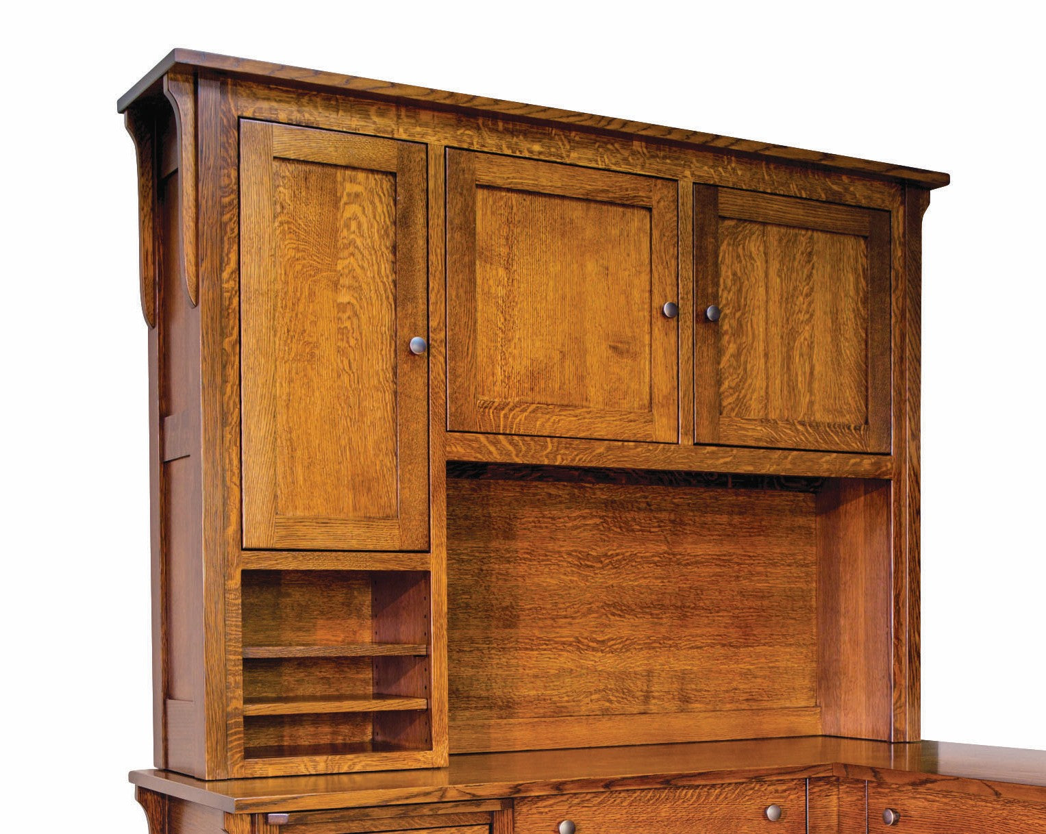 Boston Amish Hardwood Hutch Topper