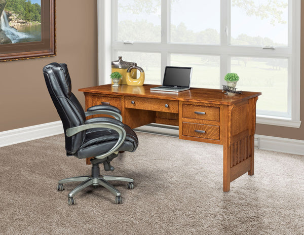 Boston - Amish Handcrafted Open Desk