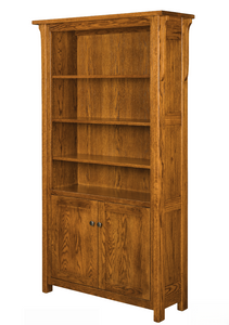 Boston - Amish Handcrafted Bookcase/ Quick Ship
