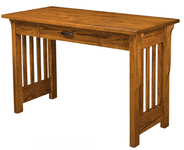 Boston - Amish Handcrafted Open Writing Desk / Quick Ship