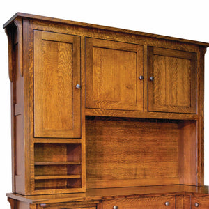 Boston Amish Hardwood Hutch Topper