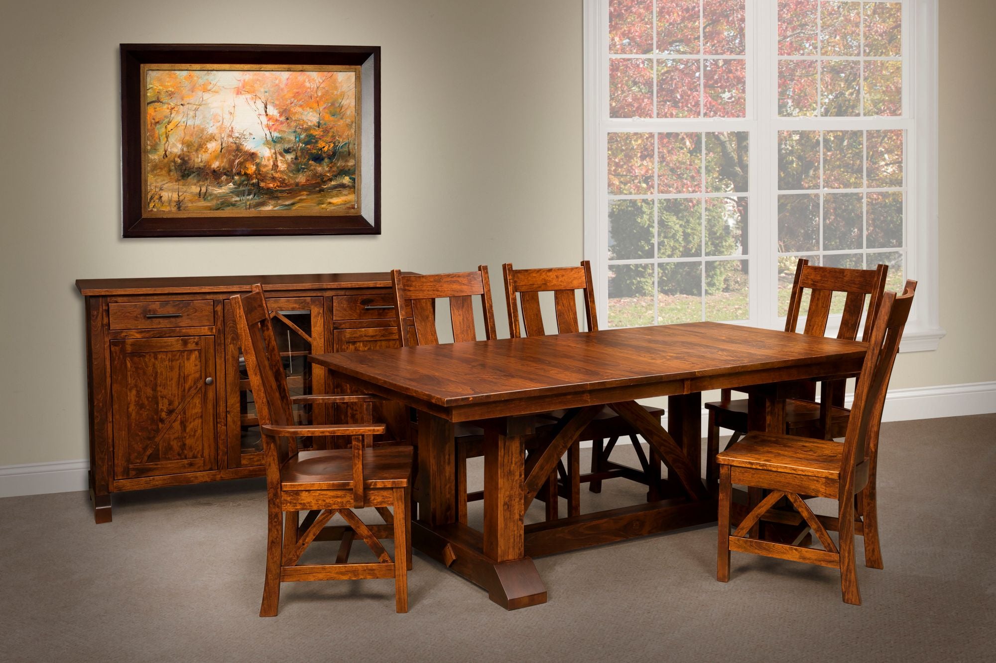 Bostonian - Amish Handcrafted Solid Wood Dining Chair